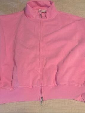 PINK Victoria's Secret Bubblegum Pink Zip-Up Hoodie